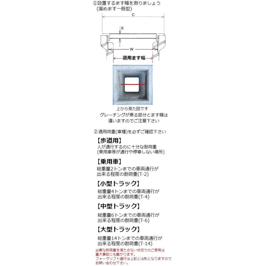 適用ためます幅240mm 乗用車耐荷重 Hksm24 25 つば付き正方形グレーチング 溜ます用みぞぶた 後払い不可 Hgm2425 佐勘金物店ヤフー店 通販 Yahoo ショッピング