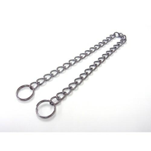 □ニッサチェイン クローム鉄カットチェイン 800mm 《5Pk入