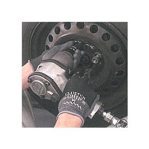 【高フィット感】SW371-M スベリ止めつき作業用保護手袋 スタイリッシュブラック Mサイズ(全長22cm)(組立グリップクラスター) |  | 03