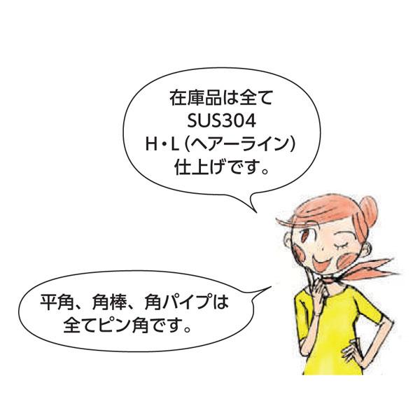 創建 SOKEN 20128 ステンレス 平角 フラットバー ステン平角3×10 長さ