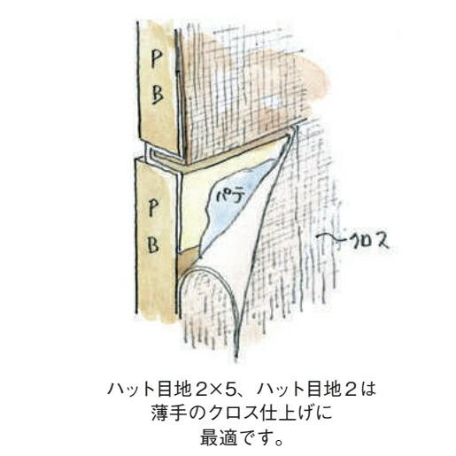 創建 SOKEN 35215-3m ビニール 下地材 壁面・天井面 ハット目地2×5 長