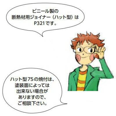 創建 53082-3m アルミ断熱材用ジョイナー ハット型 アルミハット 創建 53082-3m アルミ断熱材用ジョイナー ハット型 アルミハット
