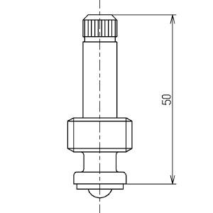 TOTO TOTO(トートー) 水栓用品 THY725 固定こまスピンドル部 三角