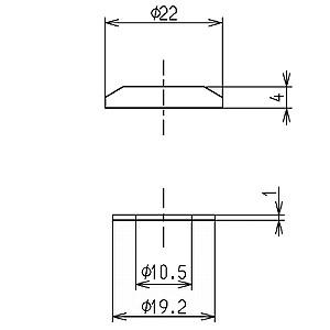 そめページ 公式】TOTO パーツショップ / TH91739HP キャップナットパッキン