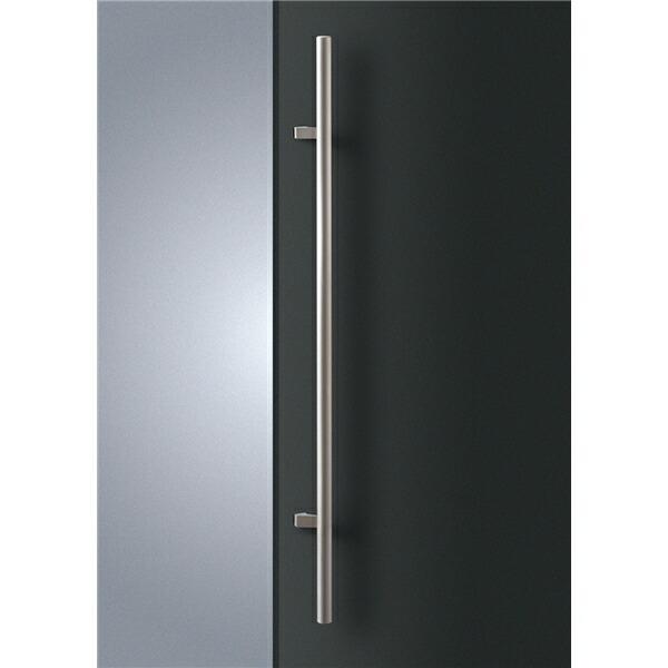 ユニオンドアハンドル　押し棒タイプ　品番：T52-01-023-L1200 (直送品、扉厚：30~45mm,ご指示下さい。) | ユニオン(DIY)