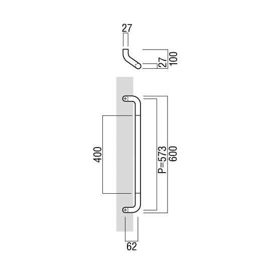 【2セット】　ユニオン　UNION 押し棒　T1172-01-023-L600 ARTWARE 製品詳細ページ | 製品 | UNION CORPORATION JAPAN