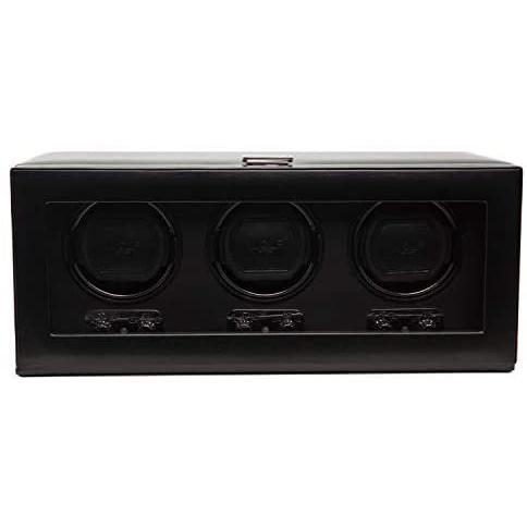 送料無料 Wolf 2702 Heritage Triple Watch Winder With Cover Black 正規激安 Zoetalentsolutions Com