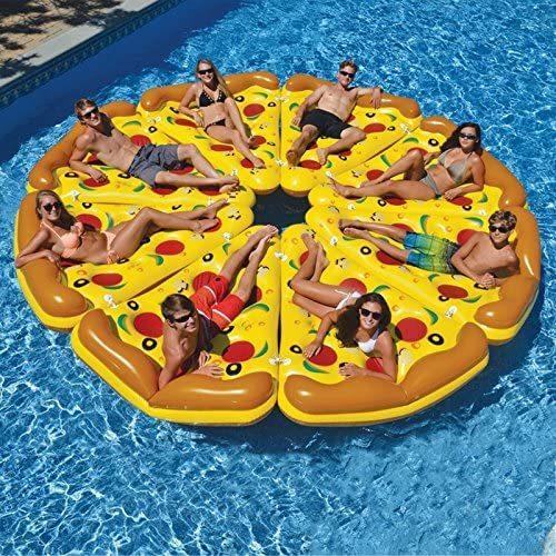 Swimline Inflatable Pizza Slice Swimming Pool Float, 2-Pack｜sakanori-store｜04