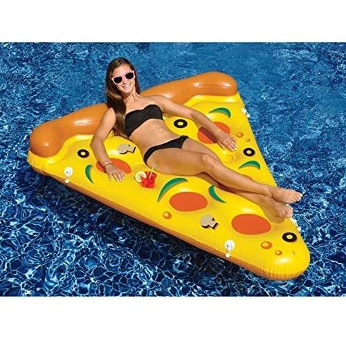 Swimline Inflatable Pizza Slice Swimming Pool Float, 2-Pack｜sakanori-store｜05