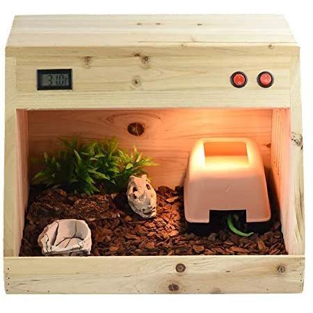 OMEM Reptiles Hideout Humidification Cave with Basin for Gecko (Large)｜sakanori-store｜06