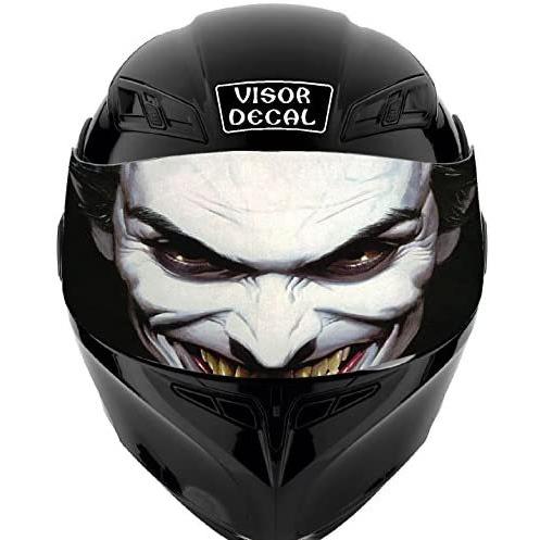 送料無料 V16 Joker Visor Tint Decal Graphic Sticker Helmet Fits Icon Shoei Bell Hjc Oneal Scorpion Agv 全国組立設置無料 Www Evergreenweb De