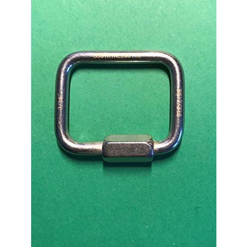 Stainless Steel 316 Square Quick Link 3/16" (5mm) Marine Grade｜sakanori-store｜06