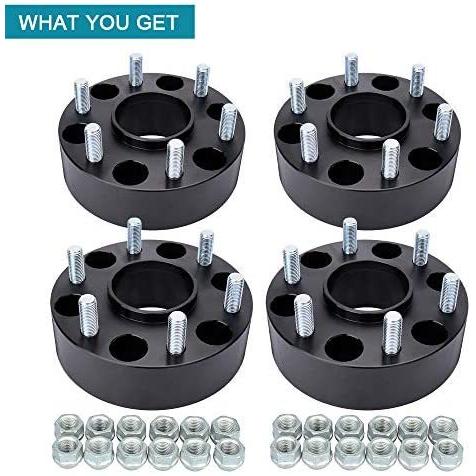IRONTEK 2'' Hubcentric for Chevy GMC 6x5.5/6x139.7mm 14x1.5 Studs 78.1 Bore Wheel Spacers for 99-19 Silverado 1500/Cadillac Escalade, 01-19｜sakanori-store｜02
