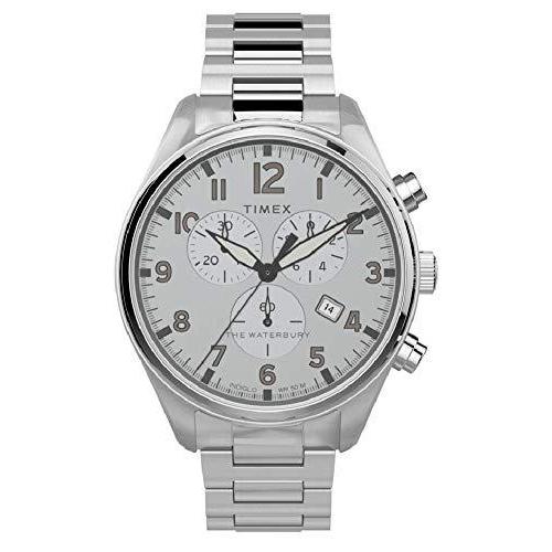 気質アップ Timex Mens Chronograph Quartz Watch With Stainless Steel Strap Tw2t Rakuten Avocadoseo Com