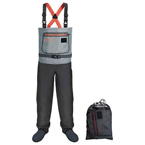 Neolife Chest Waders - High Waist Wading Pants, 3-Ply Breathable Fishing Waders with Durable Stocking for All Watersports ヒップウェーダー