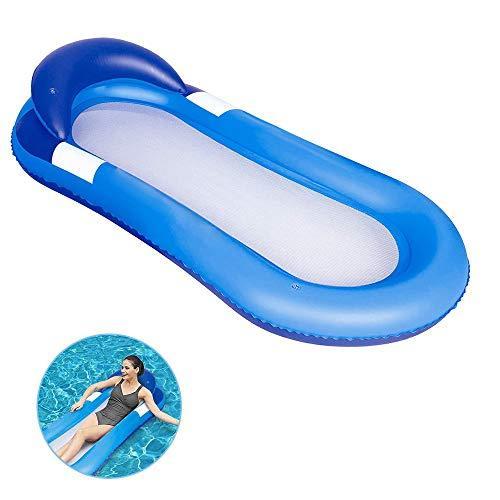保障できる Sarah Urata Pool Lounge Float Adults Inflatable Pools Float Raft Water Lounger With Headrest Footrest Summer Comfort Lo 正規激安 Tumi Lamolina Edu Pe