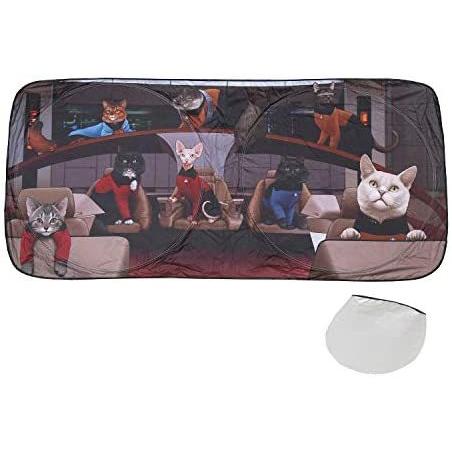 クラシックインポートスタートレック サンシェード 次世代 猫 面白い 自動車 車 フロントガラス用日よけ スクリーン 車内冷却 B08hv7v7bm Kb Import Shop 通販 Yahoo ショッピング