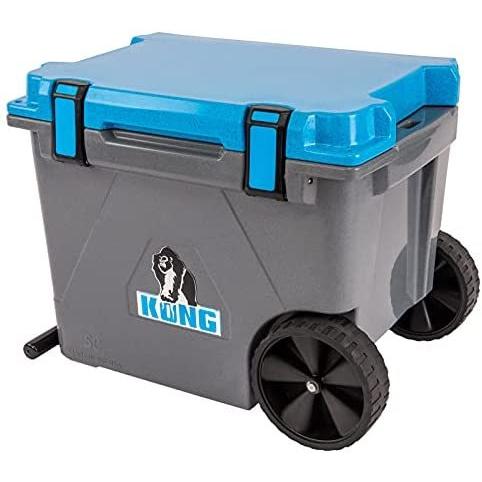 公式旗艦店 With In Wheels Vy Usa The Roto Quart Molded Made Kong Durable Cruiser Coolers Cooler Cooler Blue 50 Boulder オンラインストア通販売 Jeromejack Fr