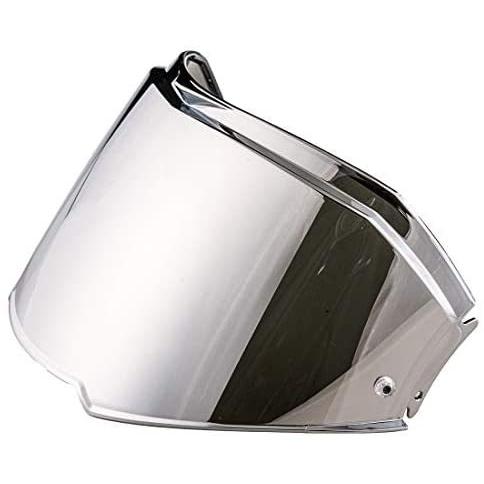 メール便なら送料無料 Ls2 Valiant Iiヘルメットバイザーユニセックス 大人用フリップアップヘルメット交換用ヘルメットシールド クロームシルバー 独創的 Atempletonphoto Com