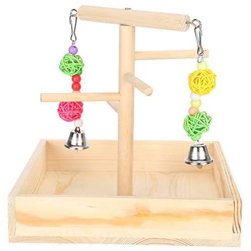 最大97％オフ！ 最大84%OFFクーポン Zerodis Bird Play Stand Parrot Playstand Wooden Playground Athletic Toy with Toys Exercise for Small Parakeets shitacome.jp shitacome.jp