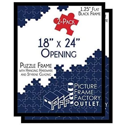 爆売り 2 18x24 1 25 フラットブラックプロファイル パズルフレーム ハンギングハードウェアとプレキシガラスが含まれています B08rx29n2c Kb Import Shop 通販 Yahoo ショッピング 爆安プライス Js Match My Id