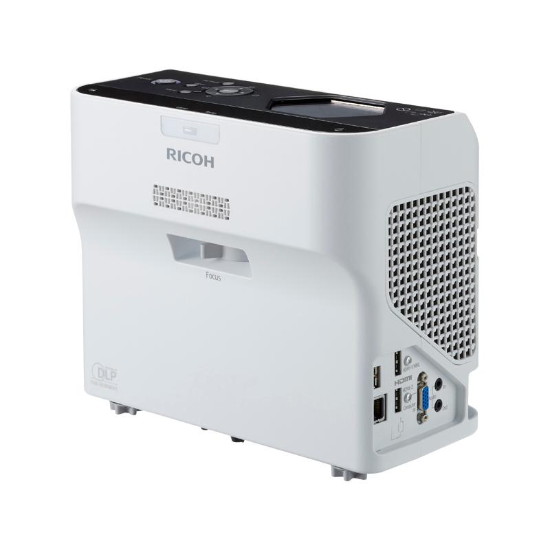 RICOH 短焦点プロジェクター 　PJ WX3351 ランプ使用2102時間 リコー 514357 超短焦点プロジェクター RICOH PJ WX4153N