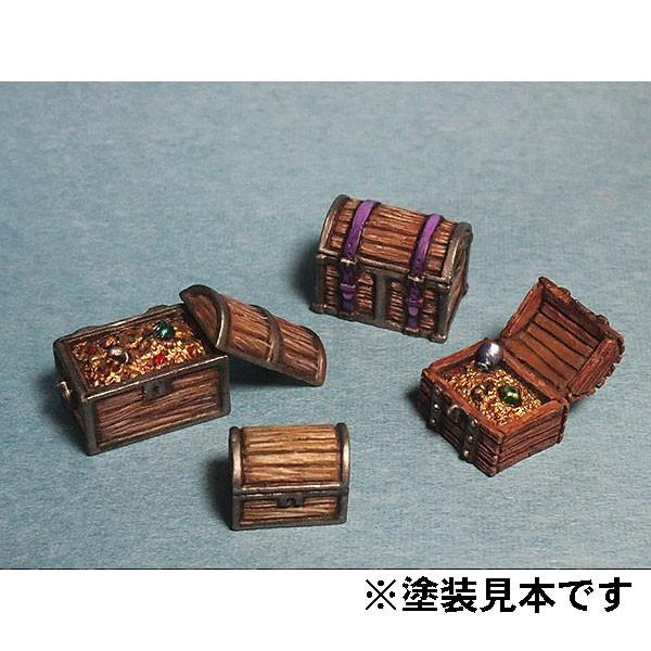 宝箱セット　：オーロラモデル　未塗装キット　O(1/48)〜1/35スケール　Kt-021｜sakatsu｜03