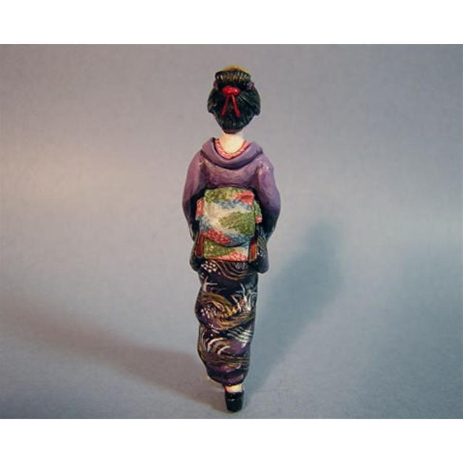 江戸時代の芸者 ：オーロラモデル 未塗装キット 1/32 Sk-006 : さか