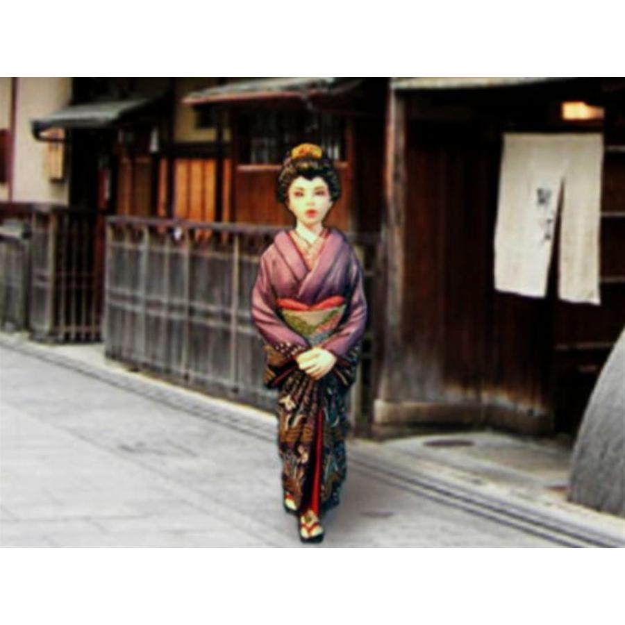 江戸時代の芸者 ：オーロラモデル 未塗装キット 1/32 Sk-006 : さか