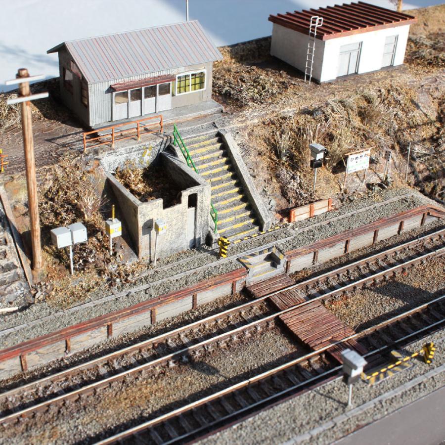 函館本線　姫川駅　：立川伸　塗装済完成品　N(1/150)｜sakatsu｜05