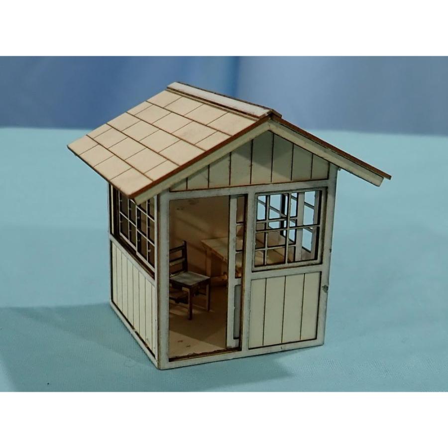 OS-8A 二帖門番小屋 Gatekeeper's Shanty ： からくりラボ 未塗装