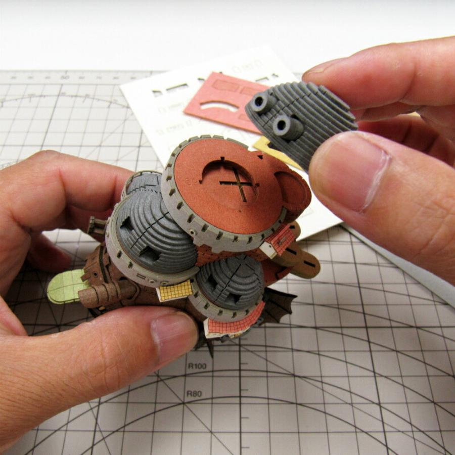 ハウルの動く城 【ハウルの城】 :さんけい キット ノンスケール ハウルの動く城 【ハウルの城】 :さんけい キット ノンスケール