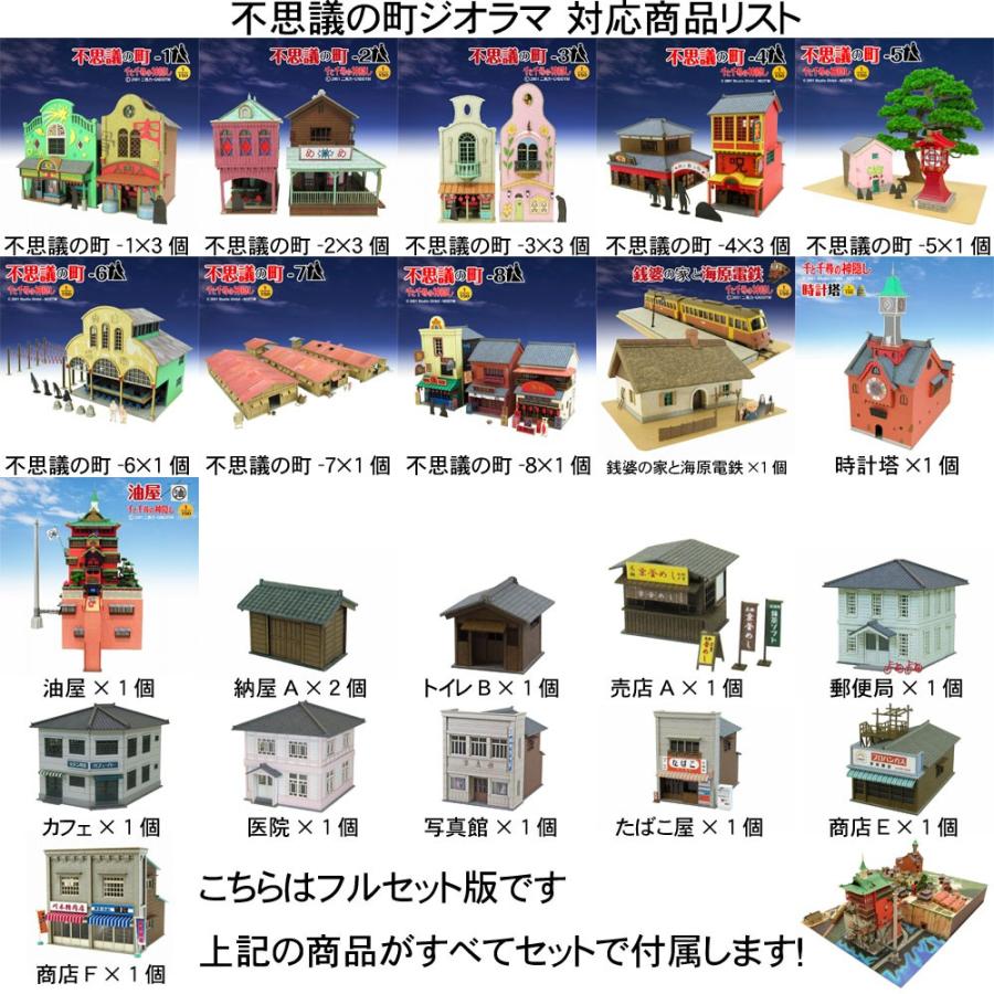 不思議の町ジオラマ【フルセット版】 :さんけい キット N(1/150 不思議の町ジオラマ【フルセット版】 :さんけい キット N(1/150