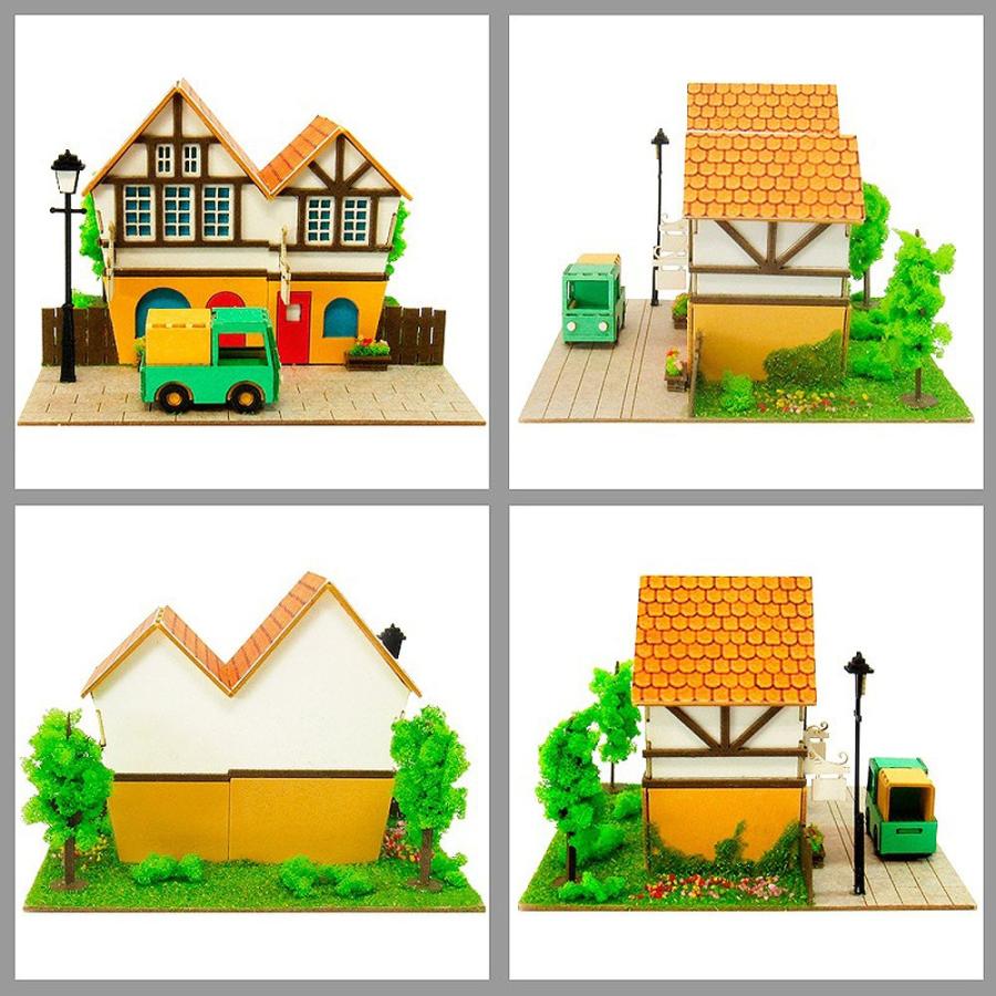 みにちゅあーとmini 【小さな街並み】 ：さんけい キット ノンスケール