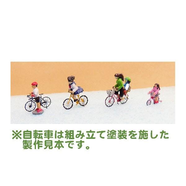 自転車にノッてる人 ：こばる 半塗装済完成品 N(1/150) MF-27 : さか