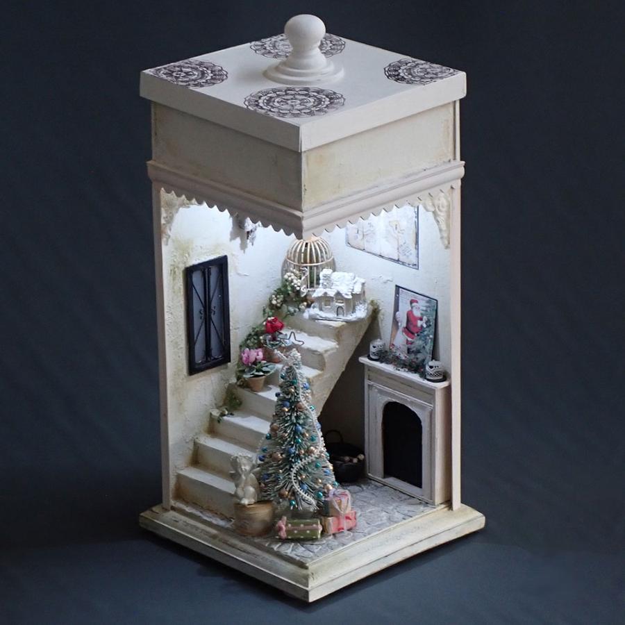 クリスマスルーム ：佐藤千寿子 Sugarhouse 塗装済完成品 1/12スケール