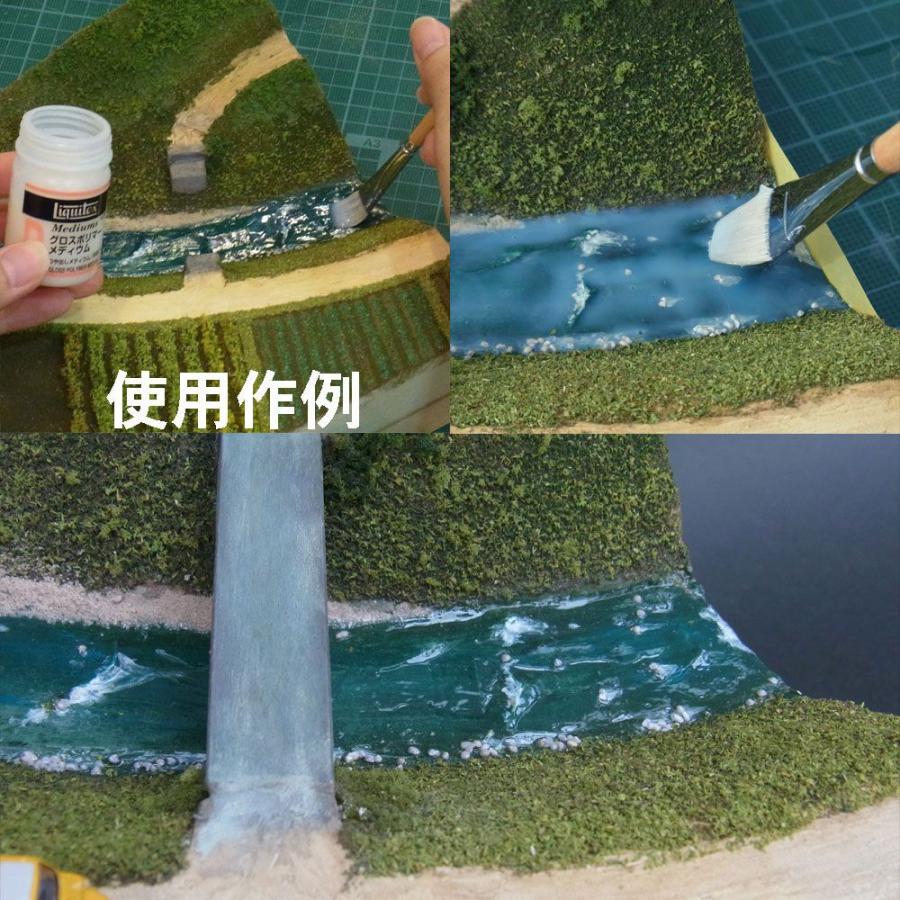 水表現用 グロスポリマーメディウム 120ml ：リキテックス 素材 ノン
