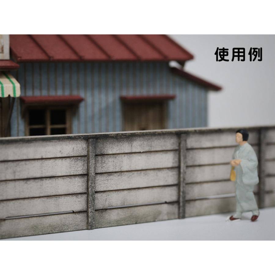 万年塀 ：梅桜堂 HO(1/83) 着色済みキット AC-053-83C : さかつう