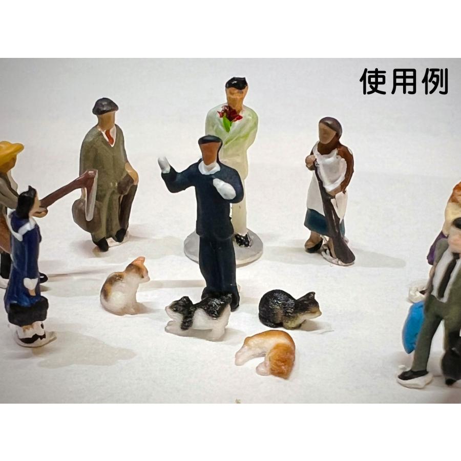 猫セットA ：梅桜堂 N(1/150) 塗装済み完成品 FI-024-15C : さかつう