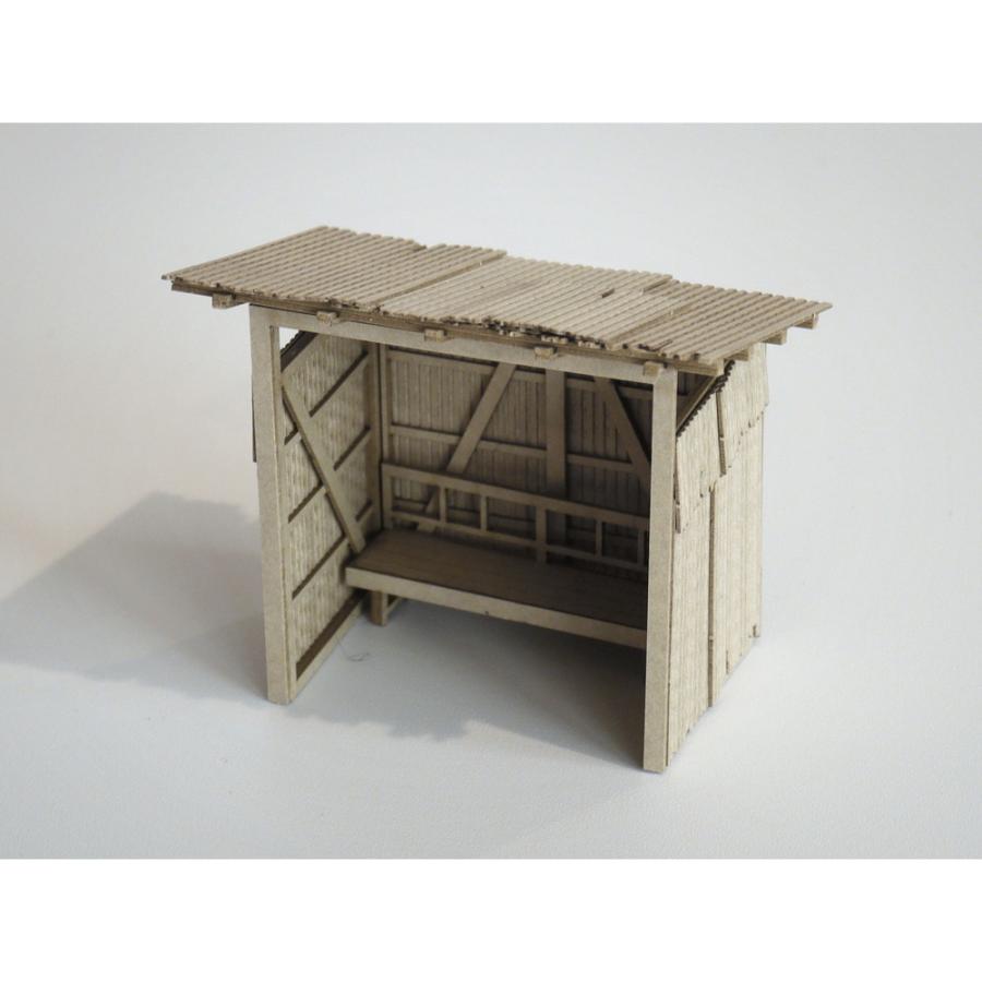 待合小屋B ：梅桜堂 HO(1/83) 未塗装キット ST-026-83U : さかつう
