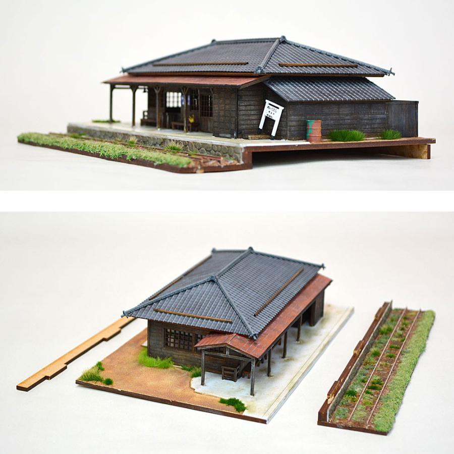 頸城鐡道明治村驛本屋 ：匠ジオラマ工芸舎 塗装済完成品 HO(1/87) 1032