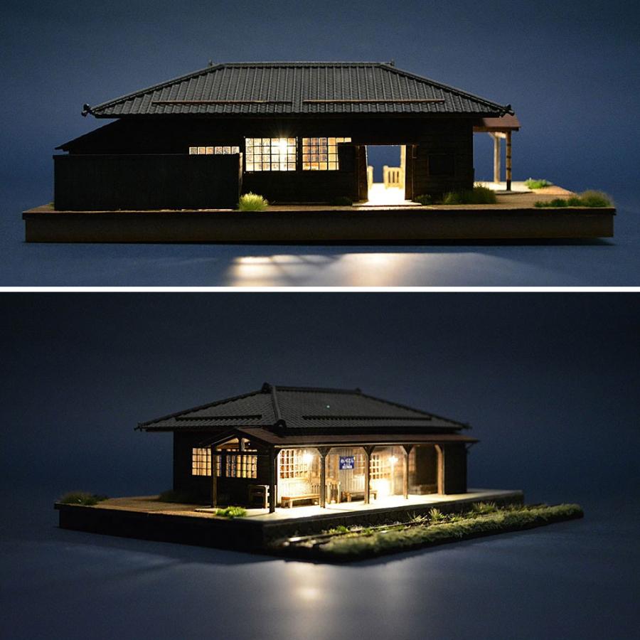 頸城鐡道明治村驛本屋 ：匠ジオラマ工芸舎 塗装済完成品 HO(1/87) 1032