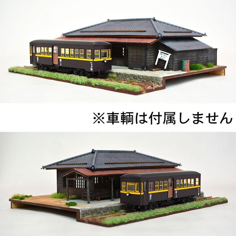 頸城鐡道明治村驛本屋 ：匠ジオラマ工芸舎 塗装済完成品 HO(1/87) 1032