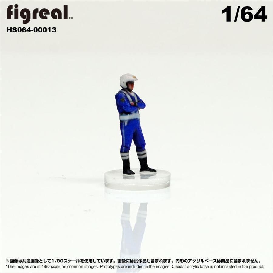 HS064-00013] 日本白バイ隊員 ：figreal 完成品 1/64 00013 : さかつう