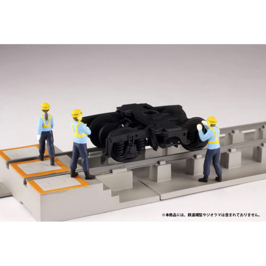 超ミニフィギュア4 エキスパートな鉄道員セット ：PLUM 塗装済完成品