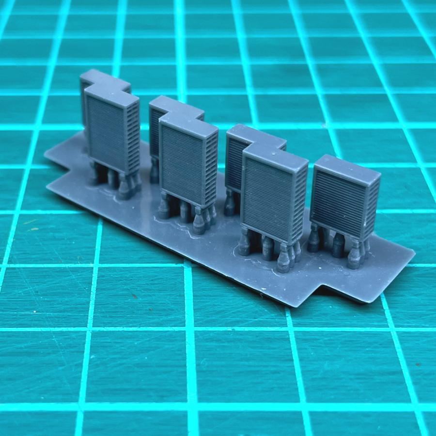 CS150-102 大型室外機(7個入) ：Cityscape Studio 未塗装キット N(1