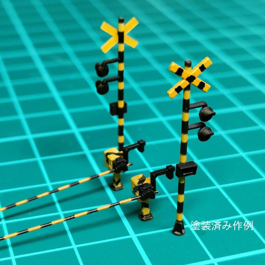 CS150-203 警報灯縦並び踏切増設セット ：Cityscape Studio 未塗装