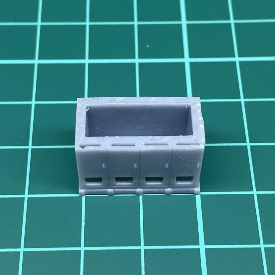 MR150-406 キュービクルB ：MATSURI MODELS 未塗装キット N(1/150