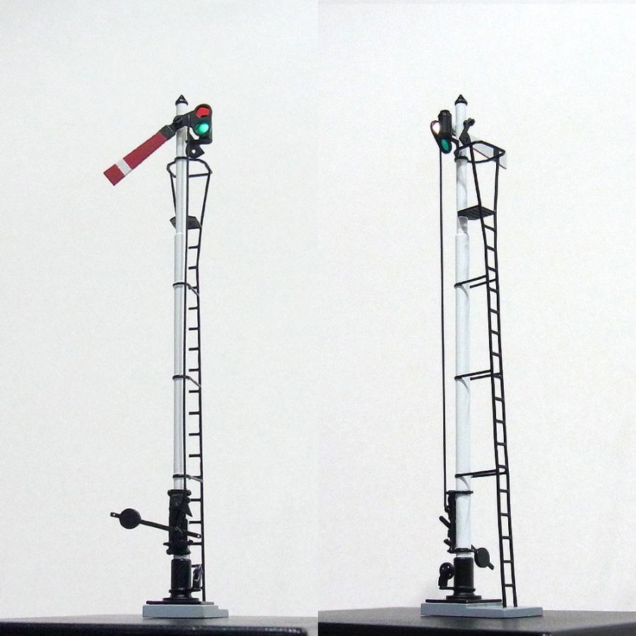 1/80 国鉄型腕木式信号機 「場内／出発信号機 」主本線用 ＜可動タイプ