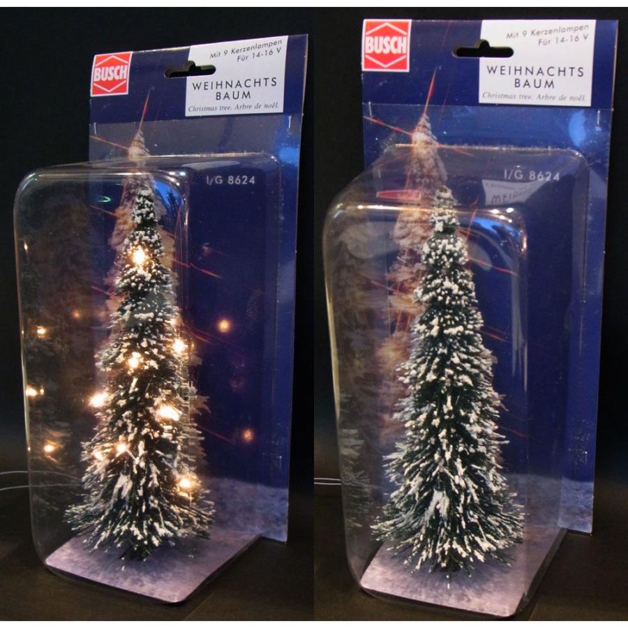 【SALE】新品クリスマスツリー　音楽と雪の演出　未使用　箱潰れあり 雪を被ったクリスマスツリー（電飾付き） 高さ20cm ：ブッシュ 完成品